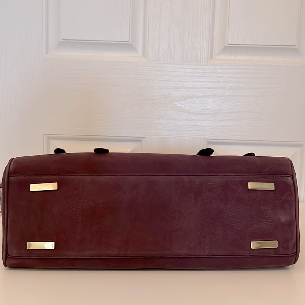 Rebecca Minkoff Jules Satchel in Aubergine Suede - Picture 10 of 13